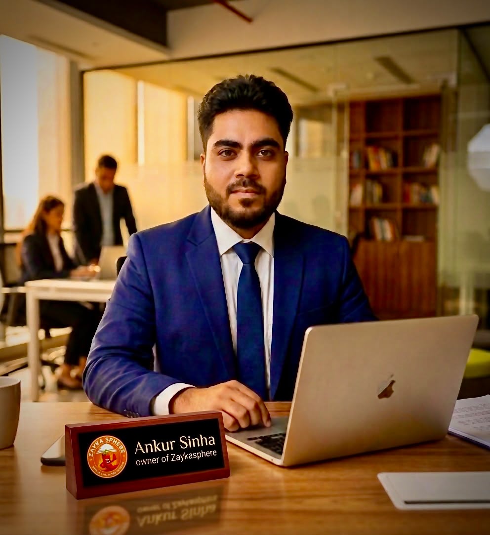 Ankur Sinha — Founder of Zayka Sphere